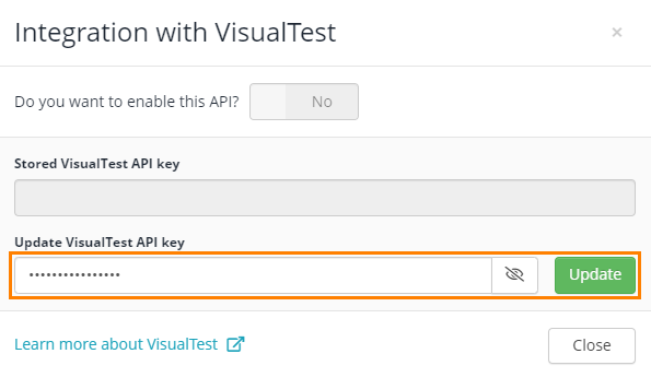 Update your API