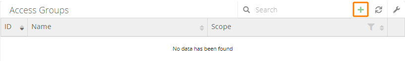 Adding an access group