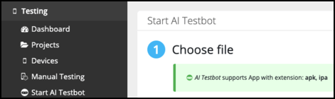 AI testbot