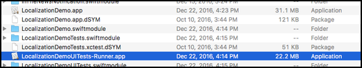 XCUITest: finding an app